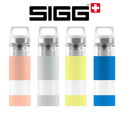 Bouteille avec filtres Sigg pour boissons chaudes ou froides