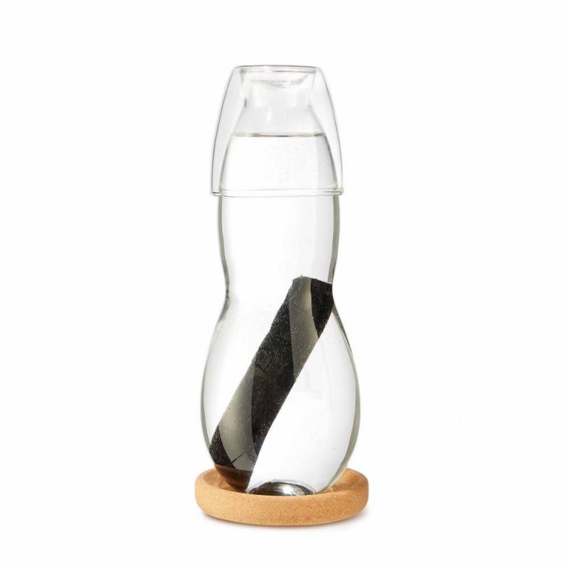 Carafe personnelle black-blum, avec filtre à charbon