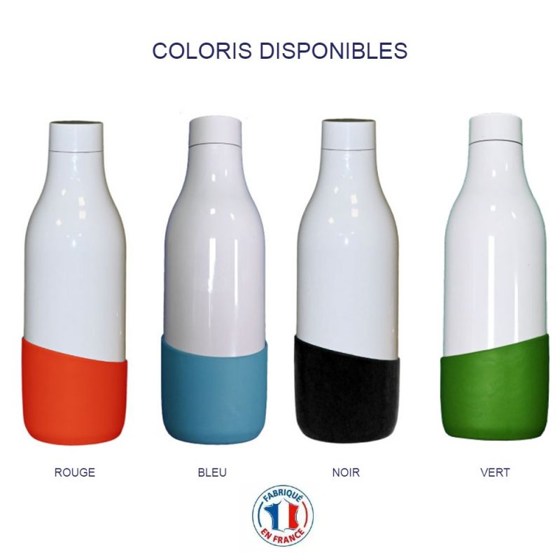 Gourde fabrication France, personnalisable à vos couleurs à partir de 50 unités