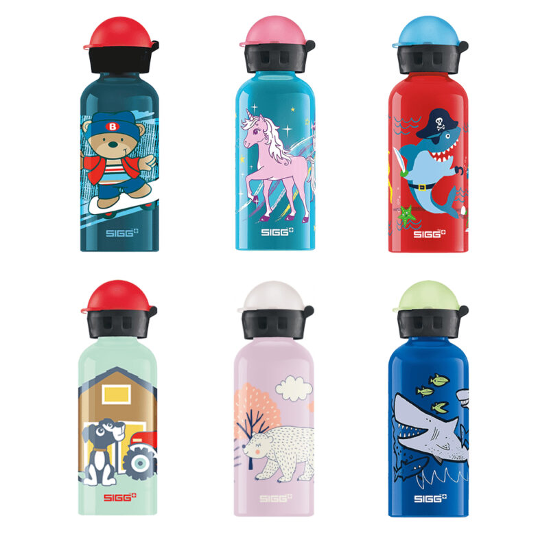 Gourde pour enfants Sigg, gourde design conçue pour les enfants