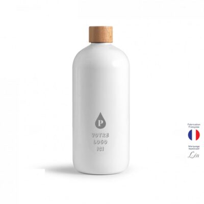 Gourde publicitaire en plastique recyclé Arradon, gourde personnalisable