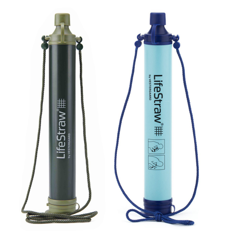 Paille filtrante Lifestraw pour potabiliser toutes les eaux